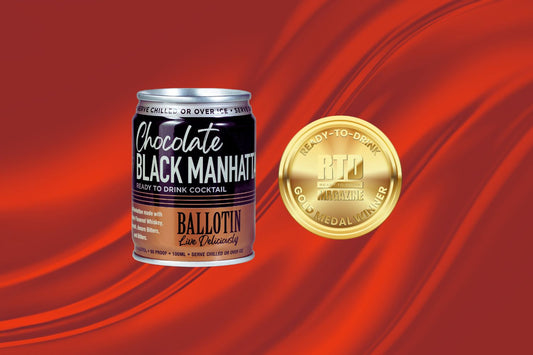 Ballotin Ready-To-Drink Black Manhattan Chocolate Cocktail