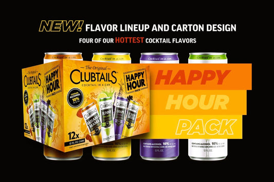 Clubtails Canned Cocktails Happy Hour Pack