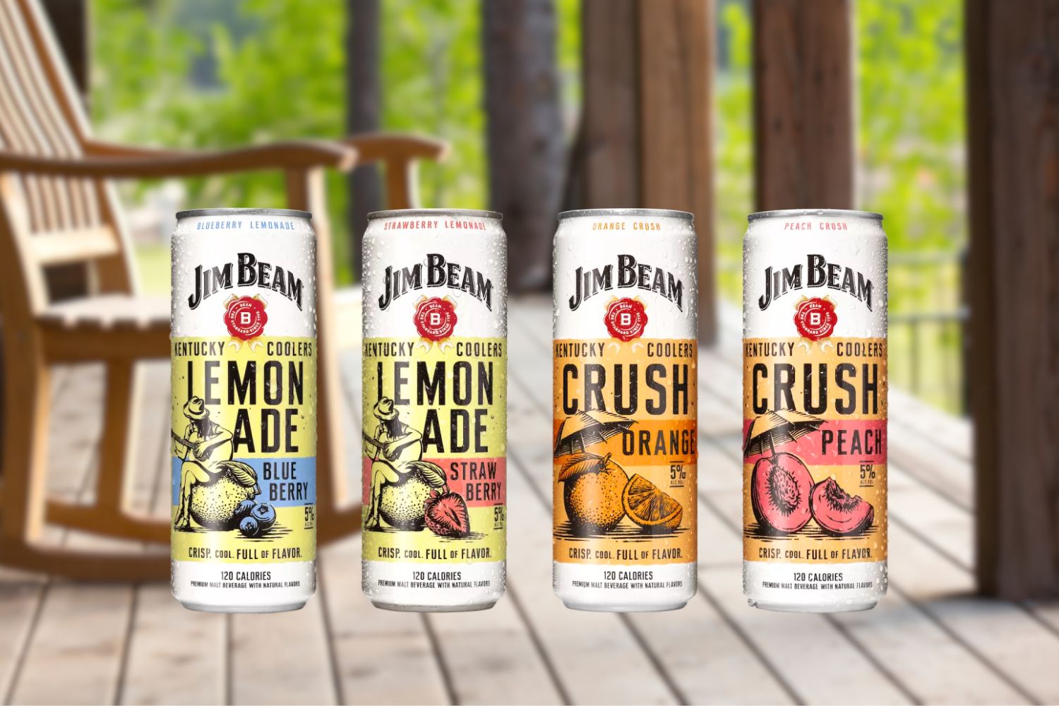 Jim Beam Kentucky Coolers Canned Cocktails Announces Four New Flavors