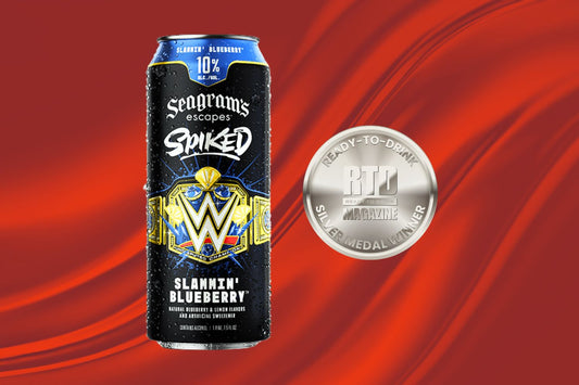 Seagram's Spiked Slammin' Blueberry WWE Canned Cocktail