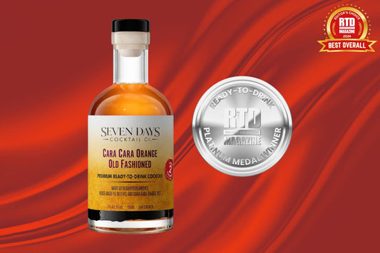 Seven Days Cocktail Co. Cara Cara Orange Old Fashioned