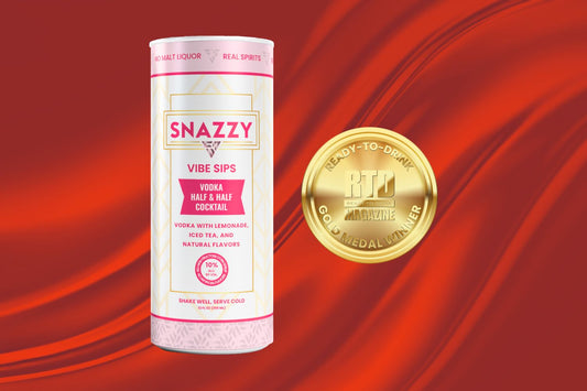 Snazzy Vibe Sips Vodka Lemonade + Iced Tea Cocktail