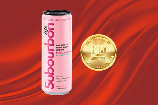 Subourbon Life Bourbon Pink Lemonade Cocktail