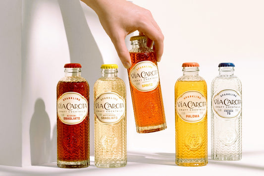 Via Carota Sparkling RTD Bottled Cocktails