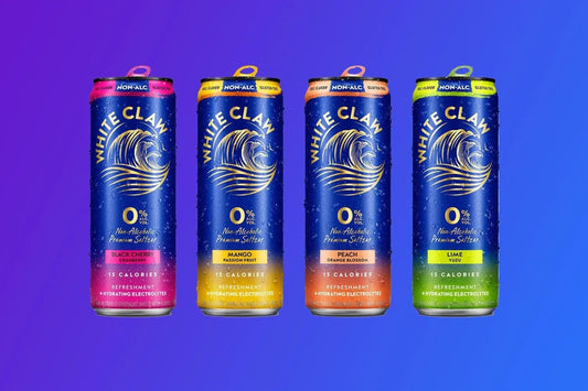 White Claw Zero 0% ABV Seltzer