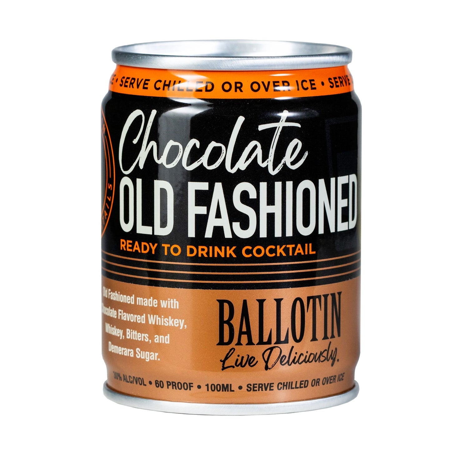 Ballotin Ready-To-Drink Chocolate Old Fashioned