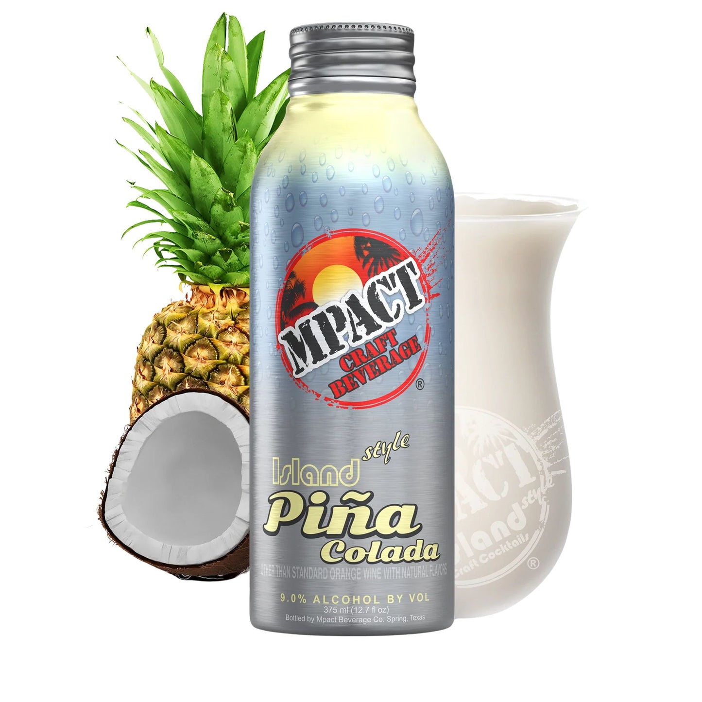 Mpact Beverage Co. Pina Colada Ready-To-Drink Cocktail