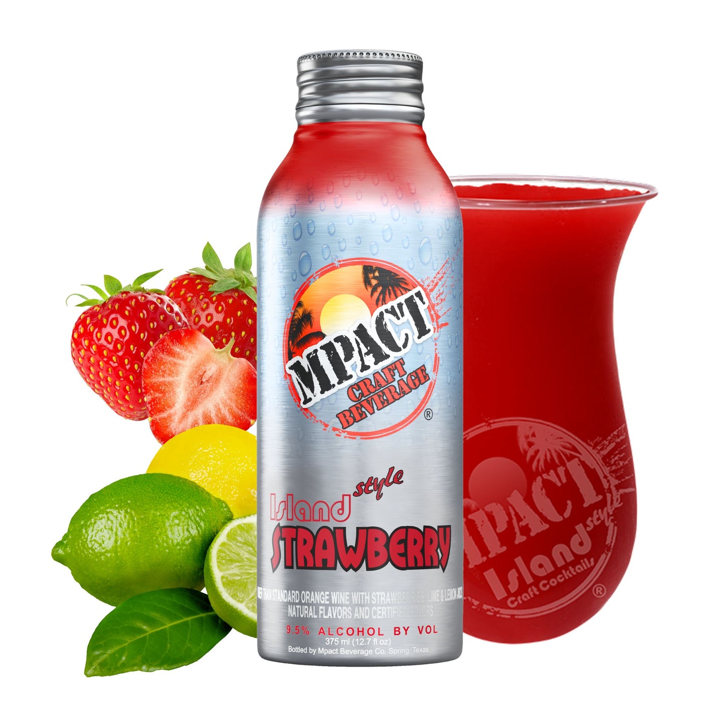 Mpact Beverage Co. Strawberry Ready-To-Drink Cocktail