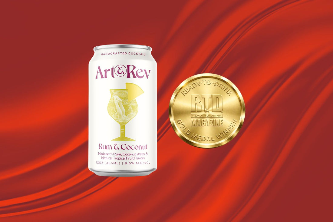 Art & Rev Rum & Coconut Ready-To-Drink Rum Cocktail