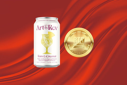 Art & Rev Rum & Coconut Ready-To-Drink Rum Cocktail