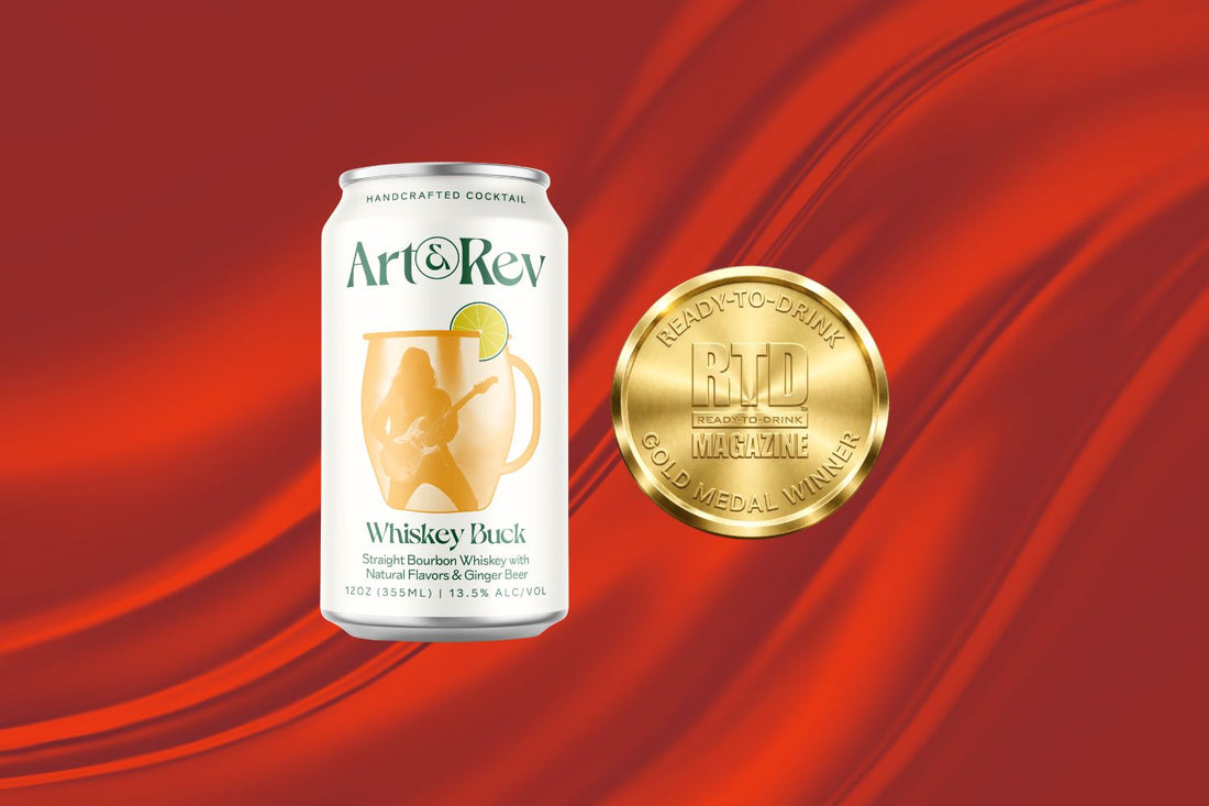 Art & Rev Whiskey Buck Canned Bourbon Cocktail