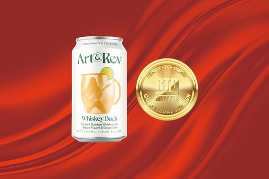 Art & Rev Whiskey Buck Canned Bourbon Cocktail