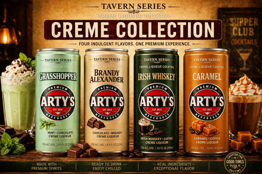 Arty’s Introduces Tavern Series Crème Collection RTD Cocktails