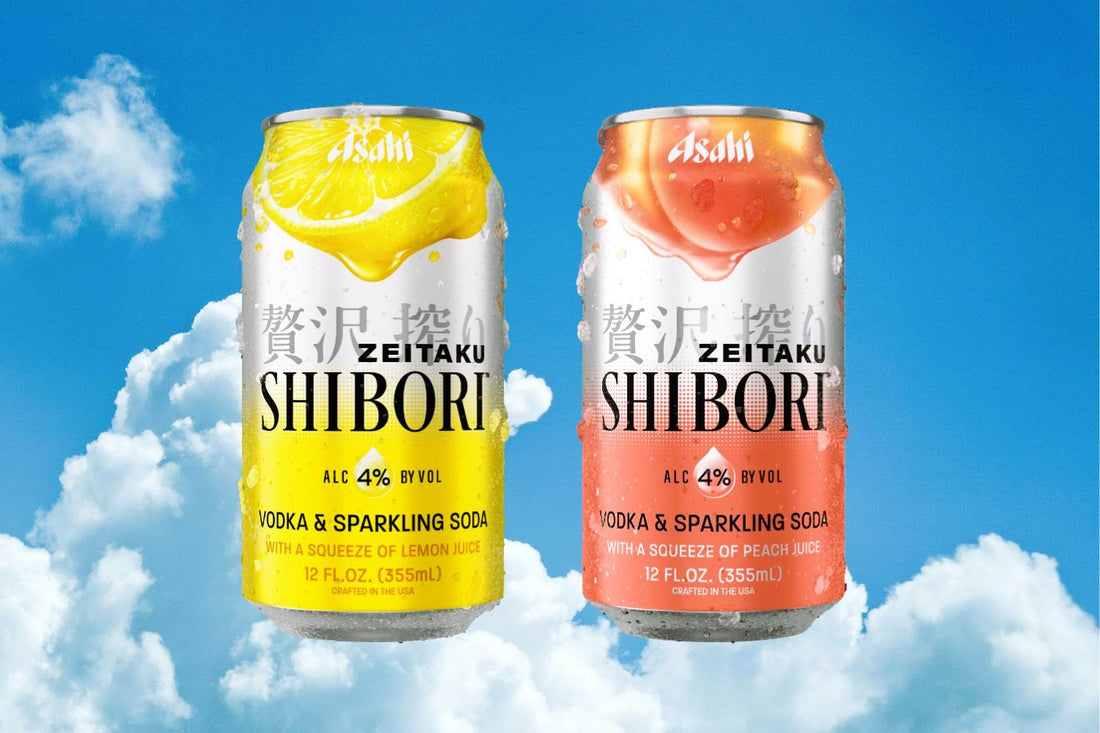 Asahi Zeitaku Shibori Japanese Canned Vodka Cocktails