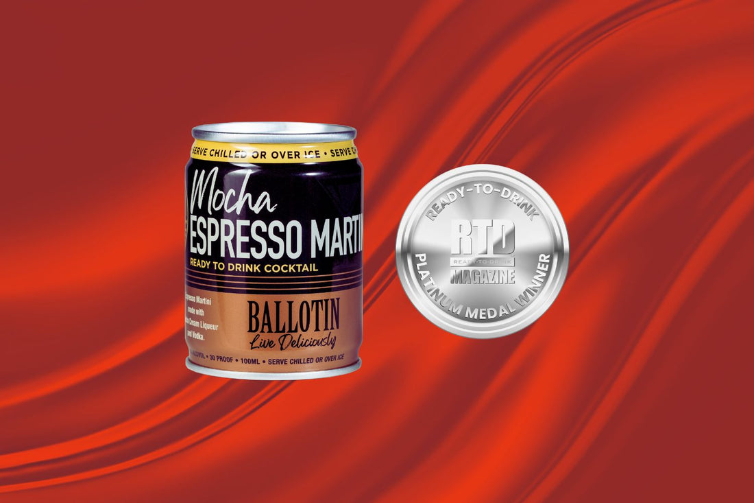 Ballotin Ready-To-Drink Mocha Espresso Martini Chocolate Cocktail