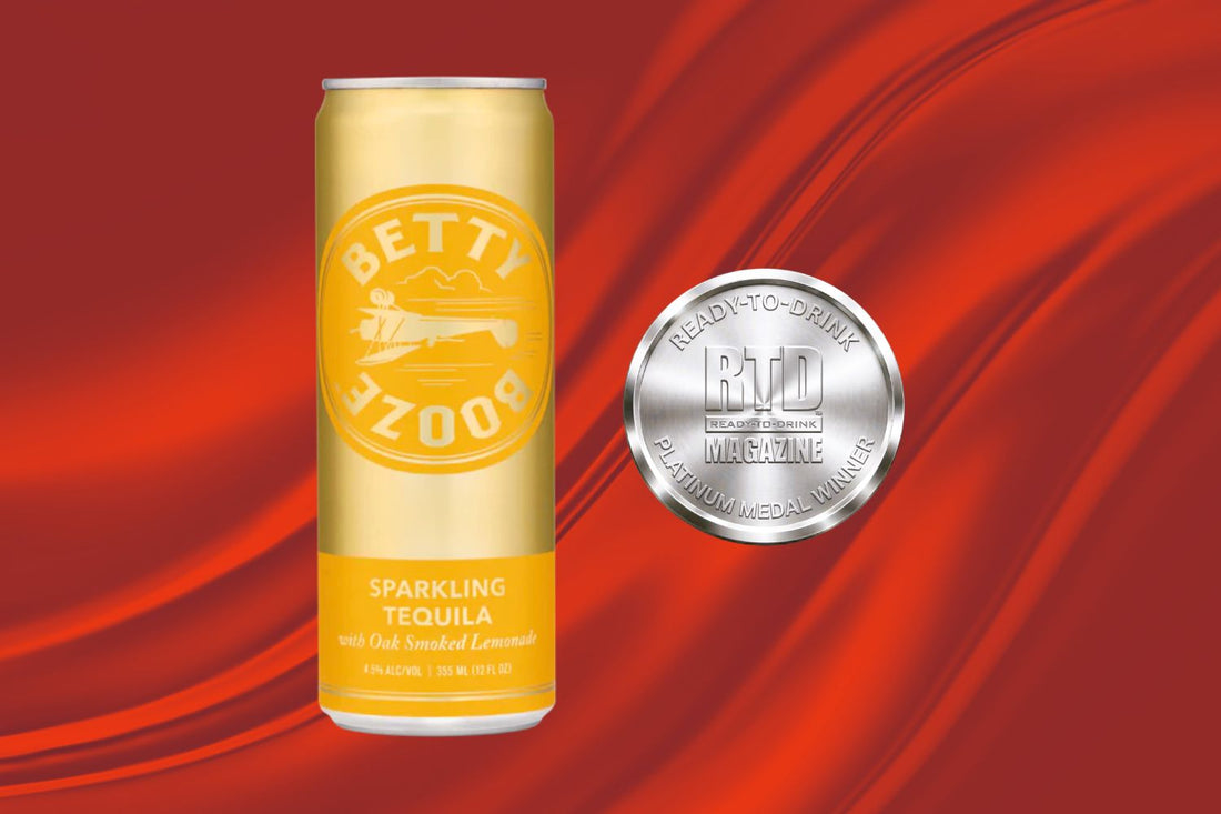 Betty Booze Sparkling Tequila With Oak Smoked Lemonade