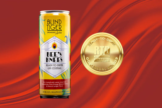 Blind Tiger Bee's Knees Canned Gin Cocktail