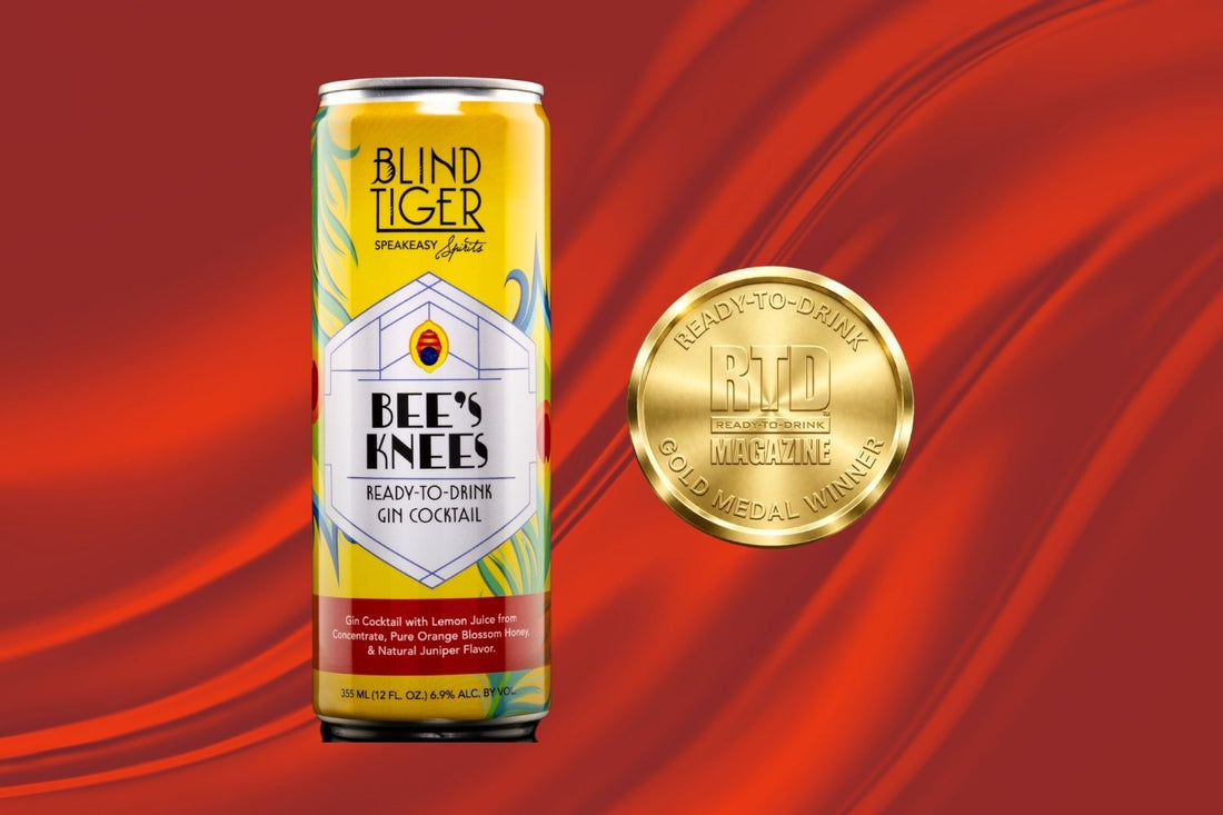 Blind Tiger Bee's Knees Canned Gin Cocktail