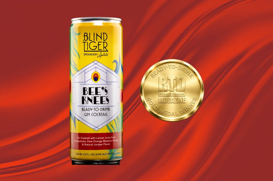Blind Tiger Bee's Knees Canned Gin Cocktail