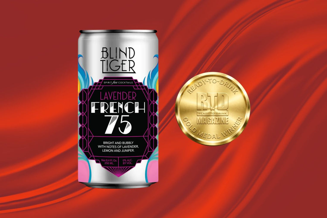Blind Tiger Lavender French 75 Non-Alcoholic Canned Cocktail