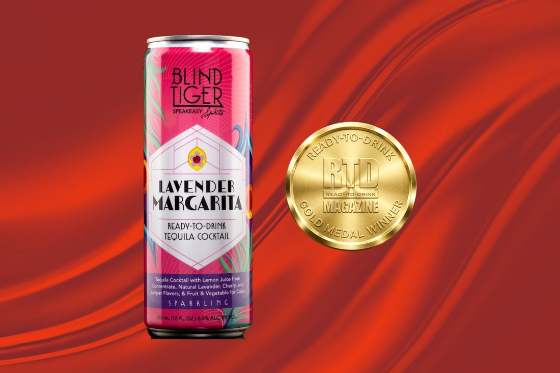 Blind Tiger Lavender Margarita Canned Tequila Cocktail