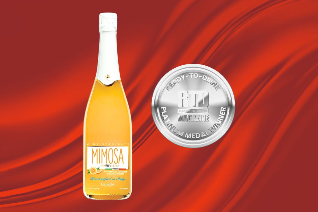 Canella Granriviera Bottled Mimosa Cocktail