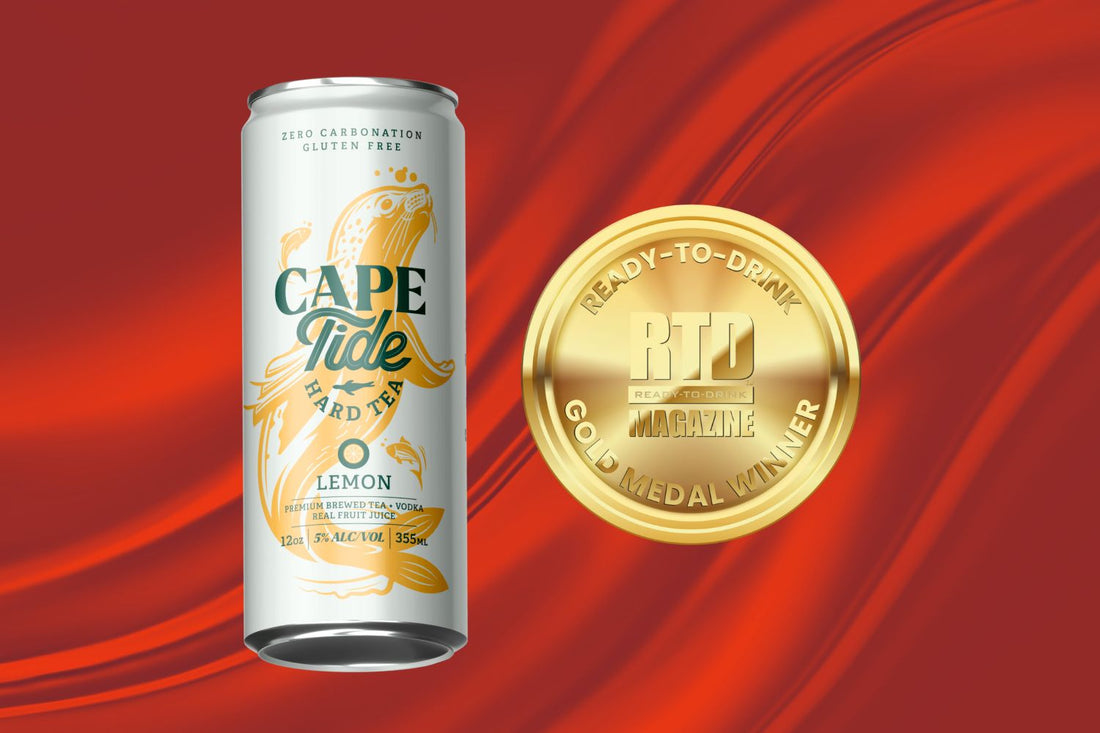 Cape Tide Hard Tea Lemon Iced Tea & Vodka