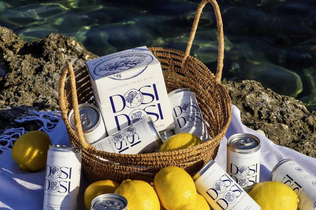 Doysi Dosi Dosi Launches New Greek Masitha Canned Cocktail