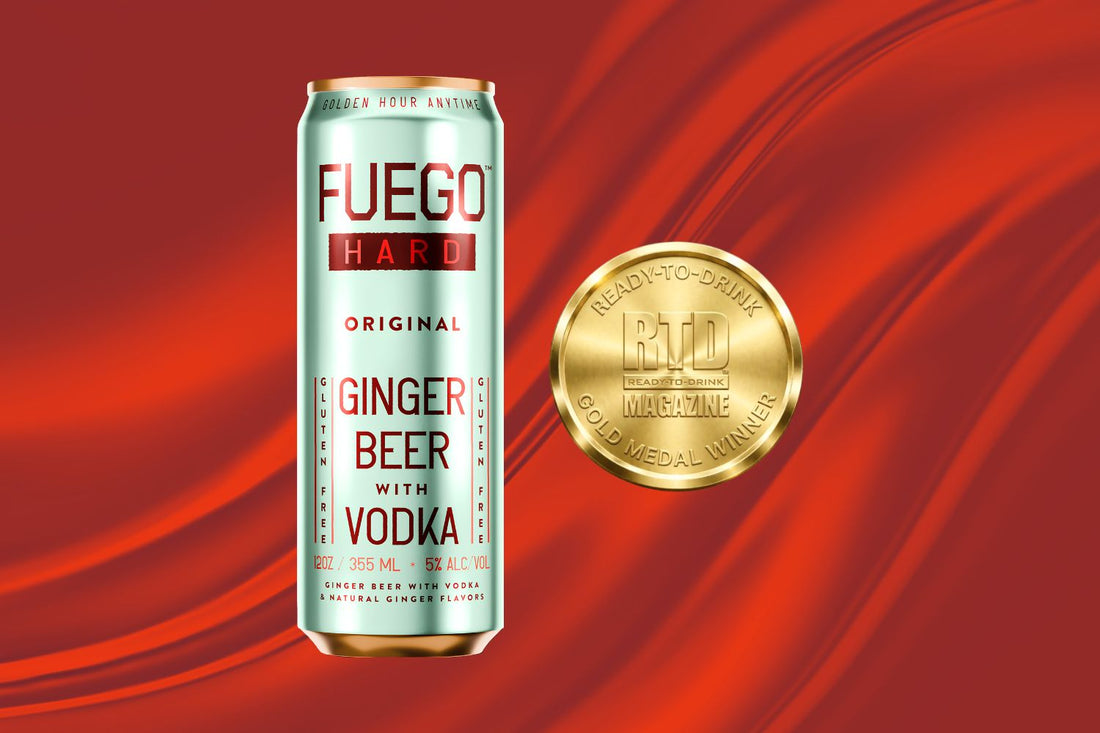 Fuego Hard Original Alcoholic Ginger Beer With Vodka