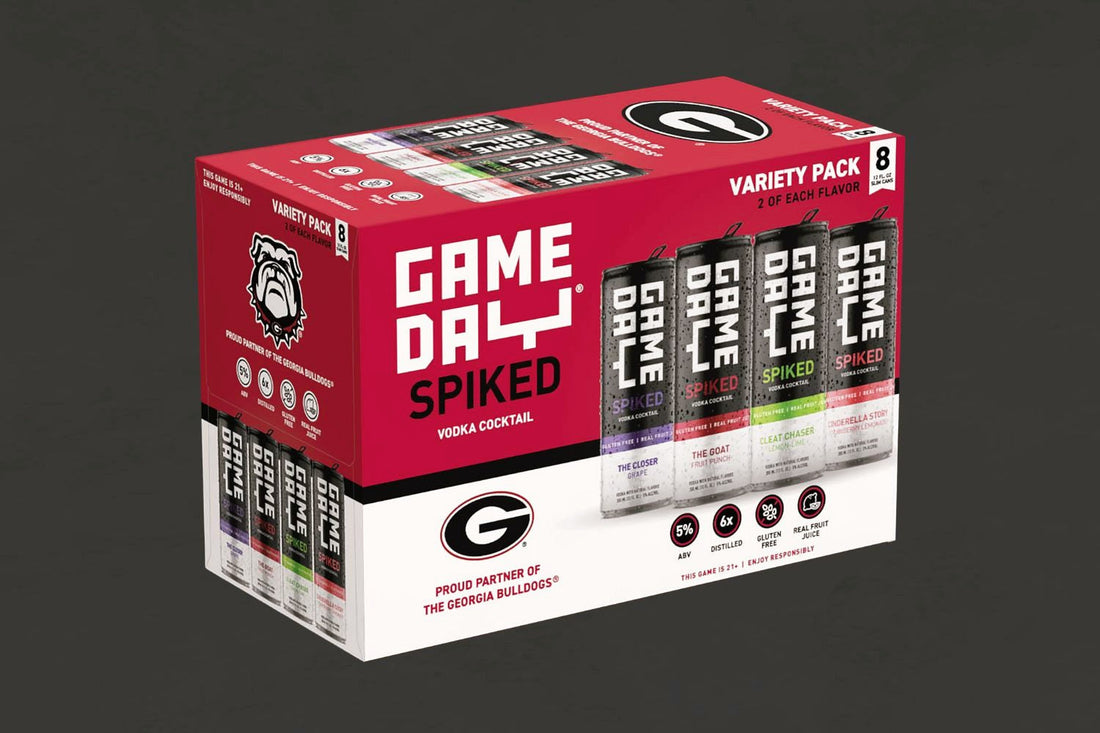 GameDay Spiked Canned Cocktails Partners With Georgia Bulldogs