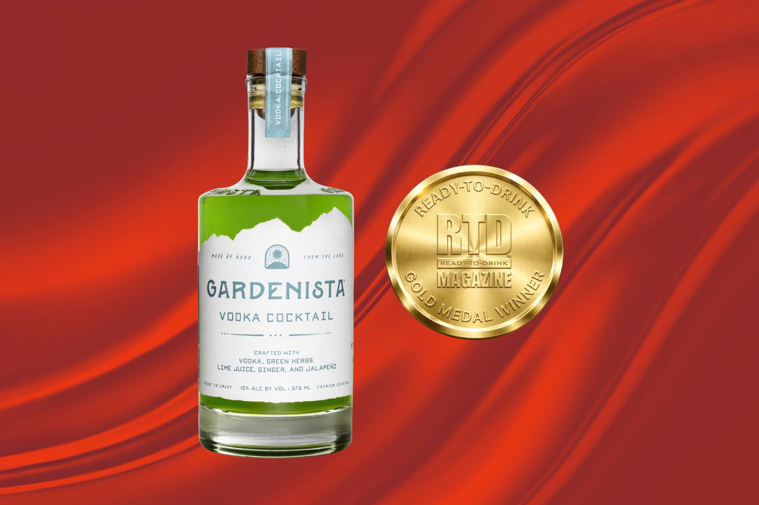 Gardenista Vodka Ready-To-Serve Bottled Cocktail