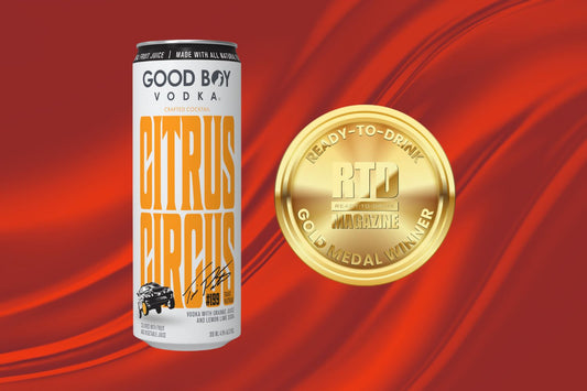 Good Boy Vodka Citrus Circus Orange Crush Cocktail