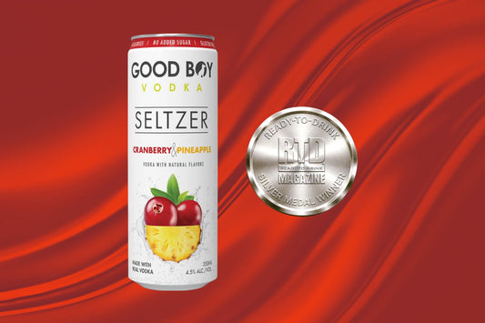 Good Boy Vodka Cranberry & Pineapple Hard Seltzer