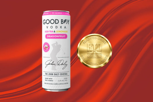 Good Boy Vodka Dragonfruit John Daly Cocktail