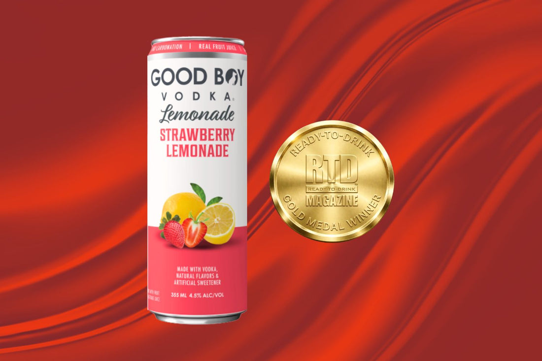 Good Boy Vodka Strawberry Lemonade