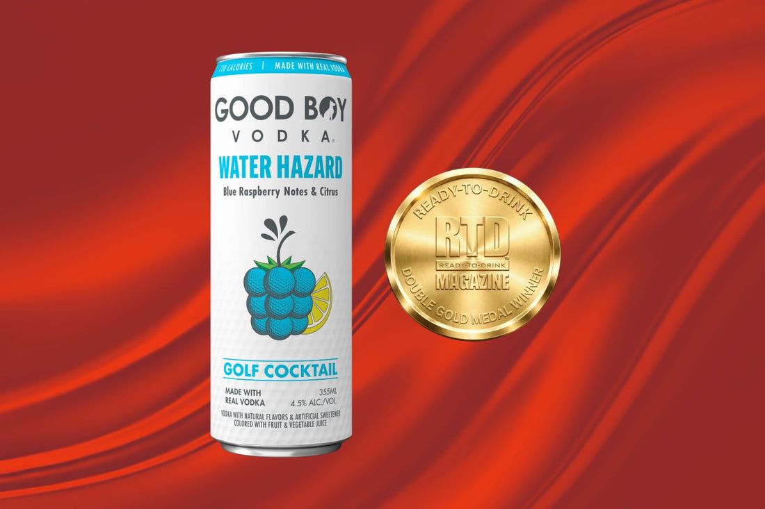 Good Boy Vodka Water Hazard Golf Cocktail