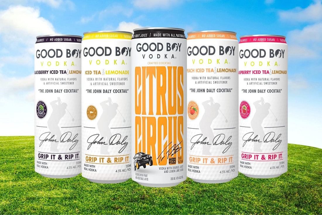 Good Boy Vodka’s Celebrity Partnered Canned Cocktails And A Mission To