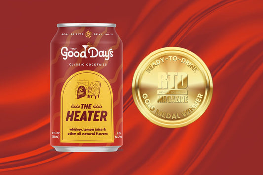 GoodDays "The Heater" Whiskey Sour Canned Cocktail