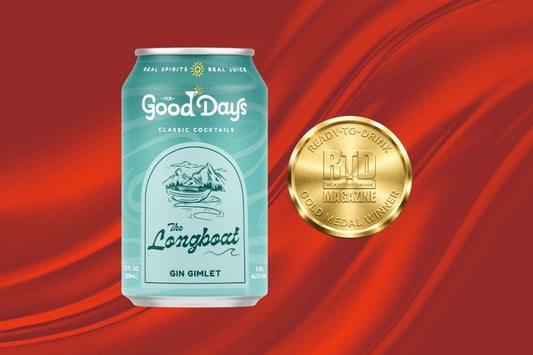 GoodDays "The Longboat" Gin Gimlet Canned Cocktail