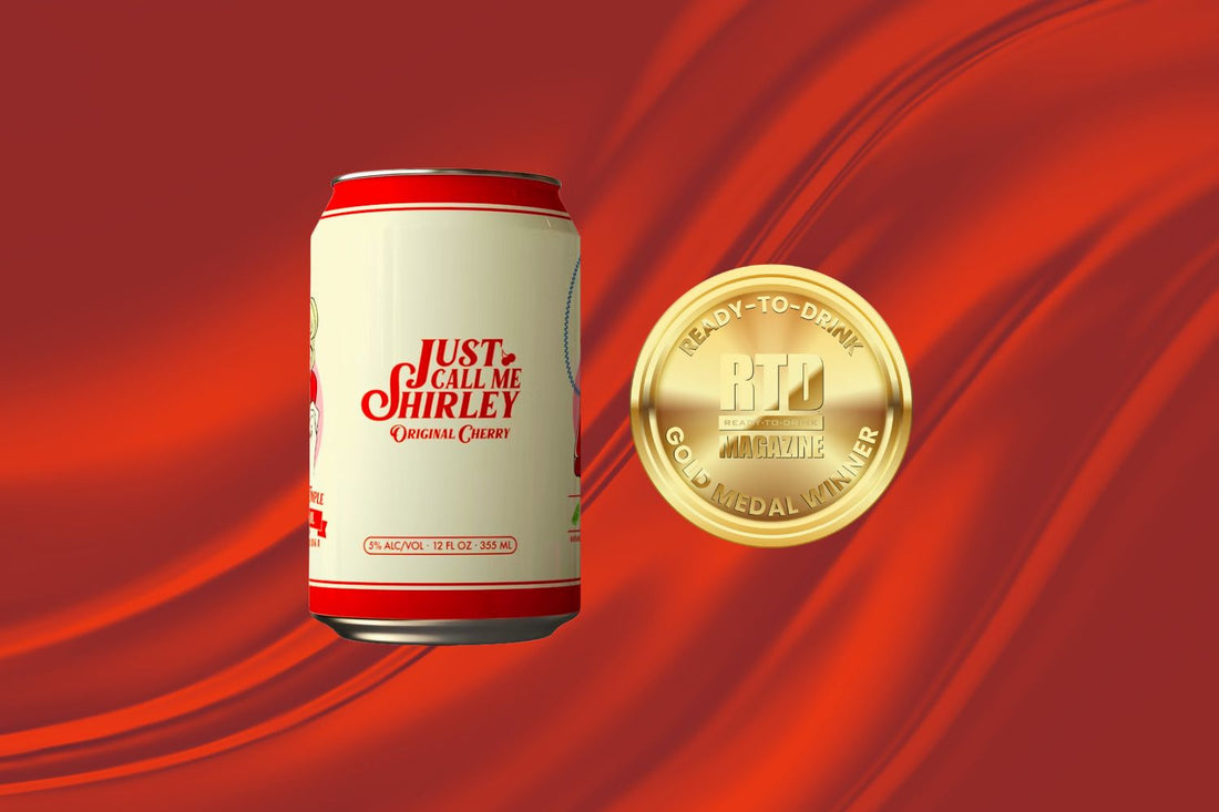 Just Call Me Shirley Original Cherry & Vodka Canned Shirley Temple