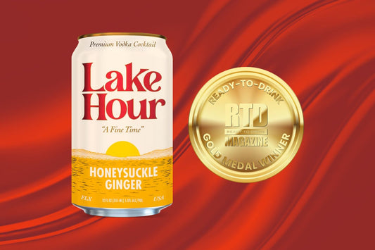 Lake Hour Honeysuckle Ginger Premium Vodka Cocktail