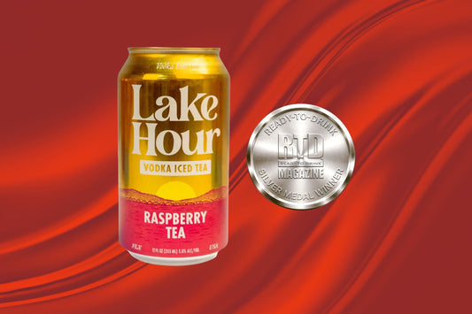 Lake Hour Raspberry Ready-To-Drink Vodka Iced Tea