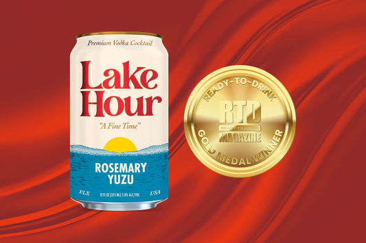 Lake Hour Rosemary Yuzu Premium Vodka Cocktail