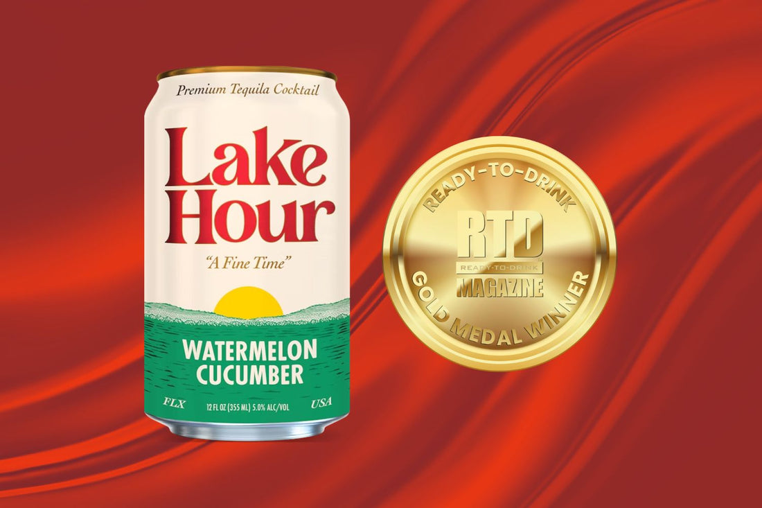 Lake Hour Watermelon Cucumber Premium Tequila Cocktail