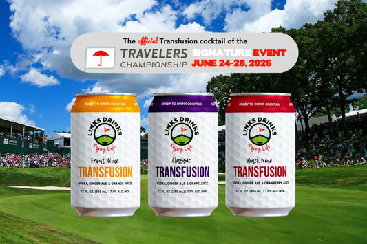 Links Drinks Named Official Transfusion Of PGA Travelers Championship
