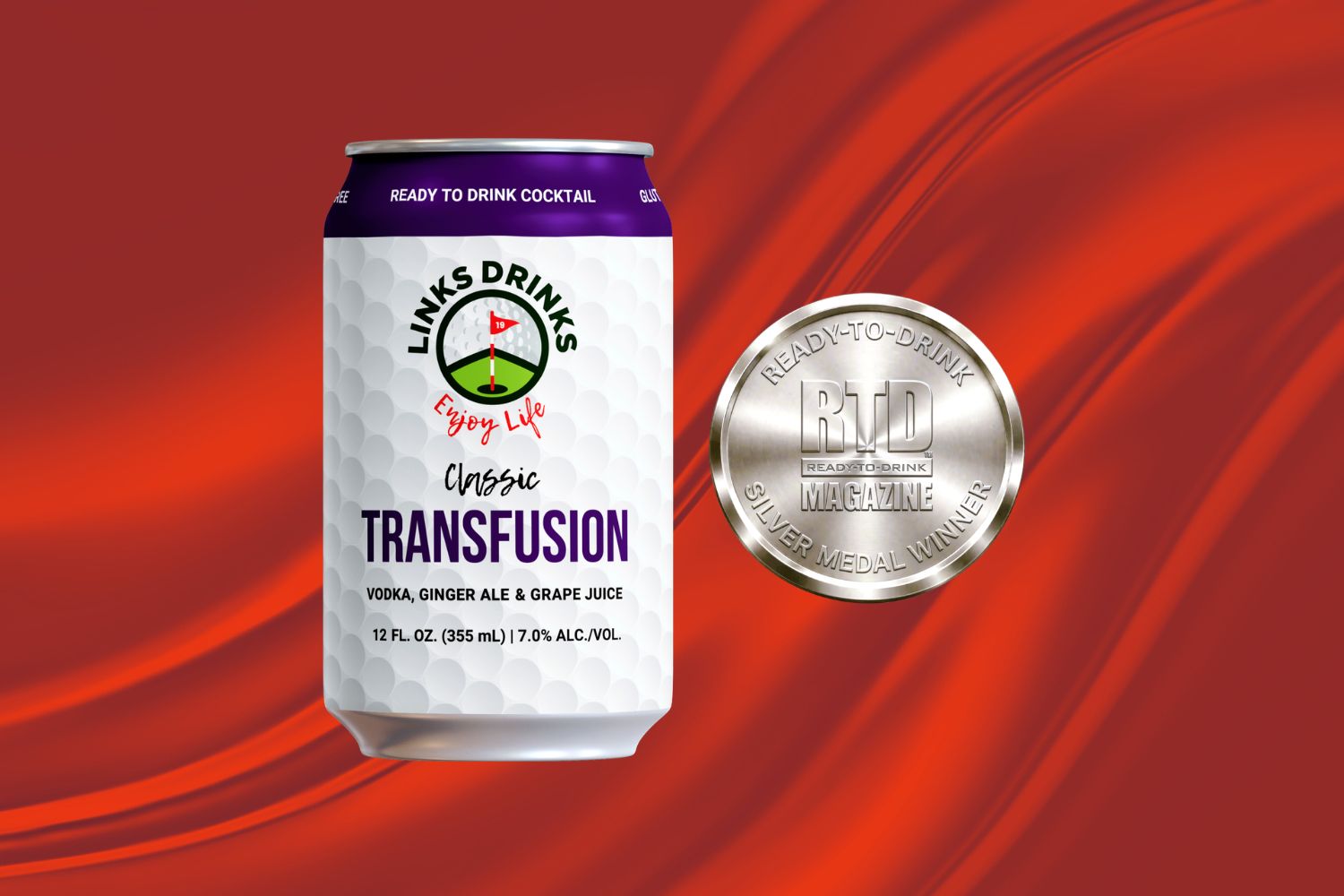 Links Drinks Classic Canned Transfusion Cocktail