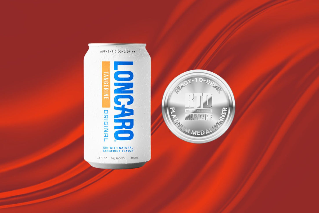 Loncaro Tangerine Authentic Finnish Long Drink Canned Cocktail