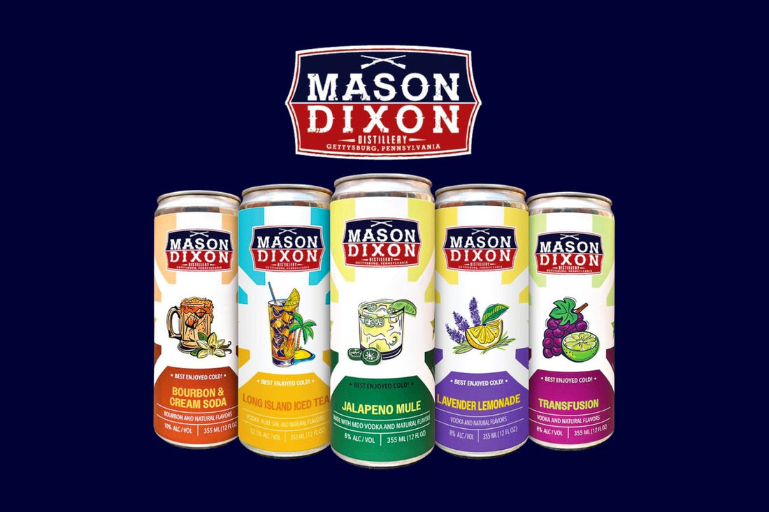 Mason Dixon Distillery Canned Cocktails