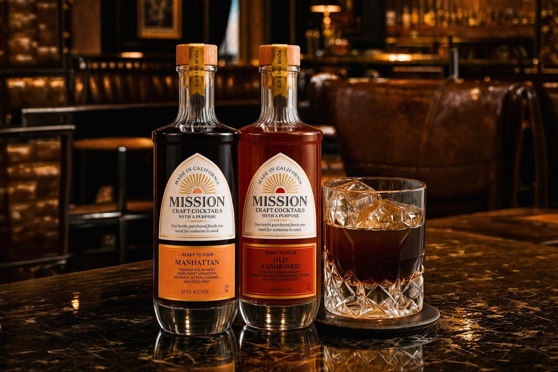 Mission Craft Cocktails Bottled Whiskey Cocktails