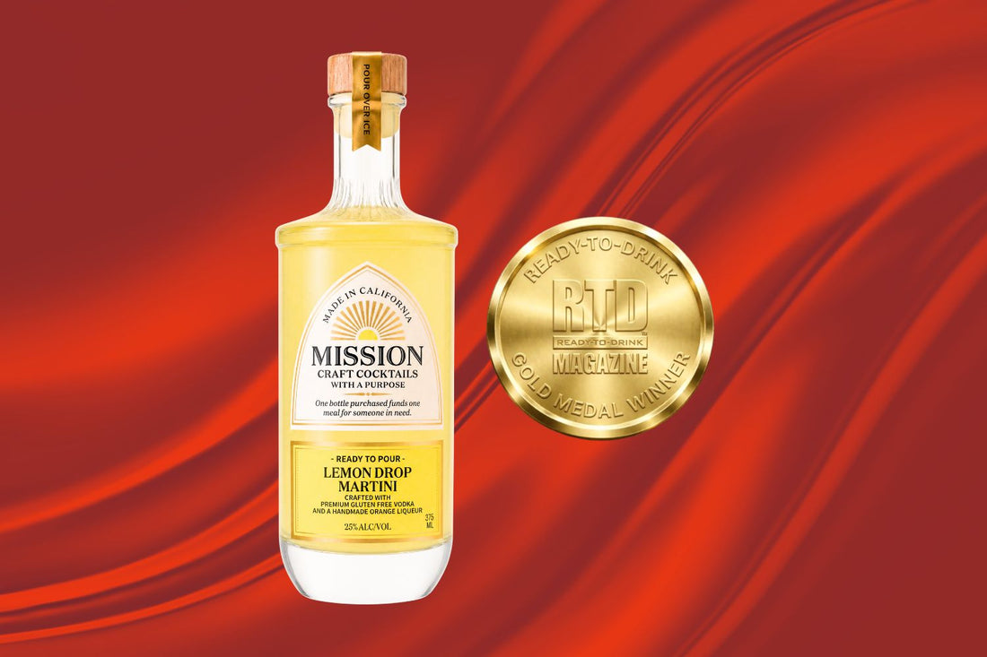 Mission Craft Cocktails Lemon Drop Martini